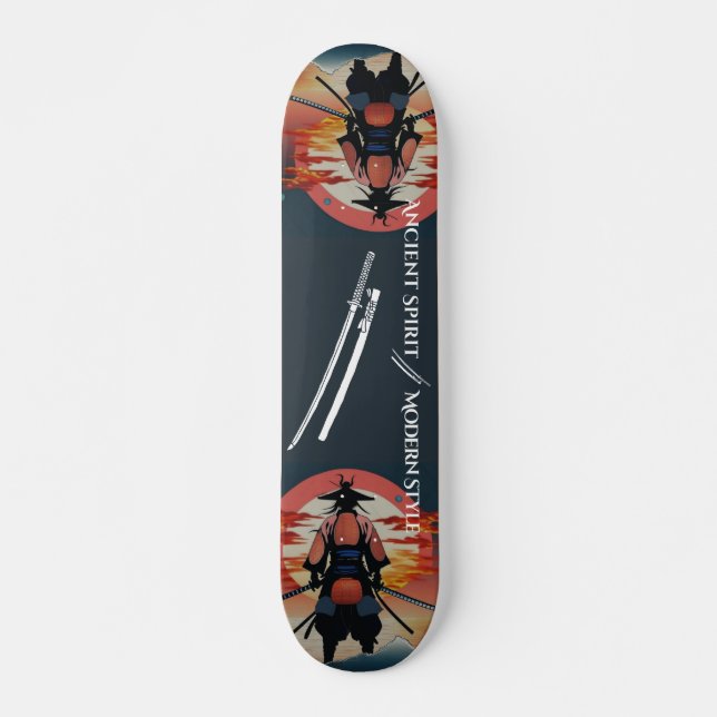 Samurai warrior Skateboard (Frente)