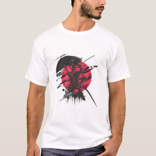 Samurai Warrior T-Shirt Bushido Art*