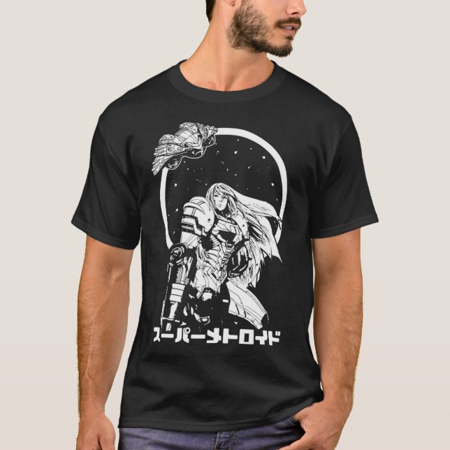 SAMUS ARAN Essential T-Shirt (Frente)