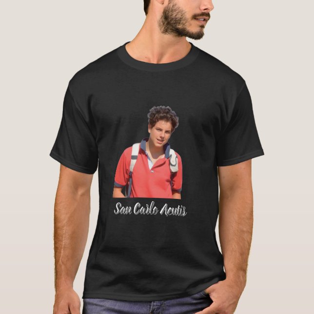 San Carlo Acutis T-Shirt  (Frente)