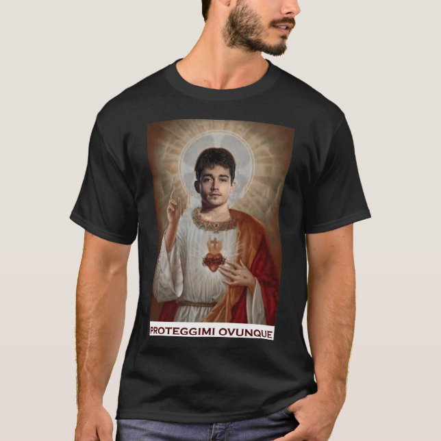San Charles Leclerc - Camiseta Essencial (Frente)