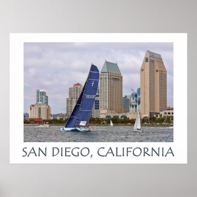 San Diego, Califórnia (EUA) Poster (Frente)