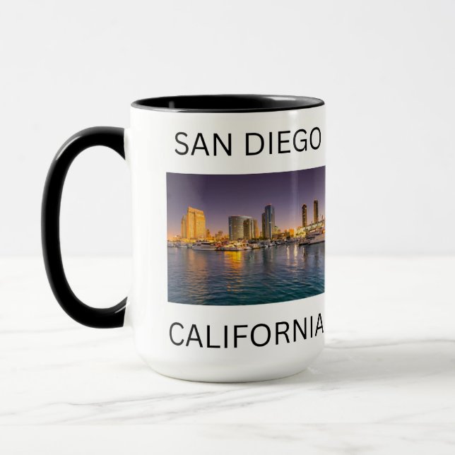 San Diego, caneca de café da Califórnia (Esquerda)