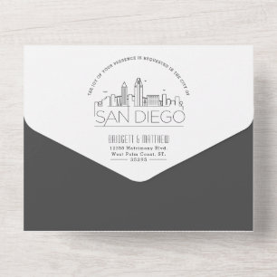 San Diego Deco Skyline   Casamento com Estilo de c