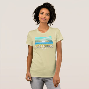 San Diego Design - Camiseta Feminina Bella+Canvas 