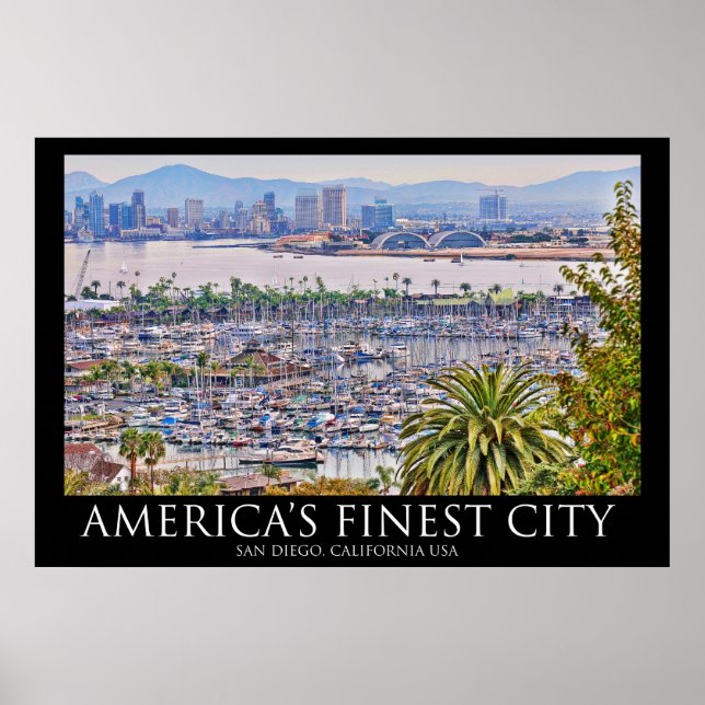 San Diego, Poster da Califórnia (Frente)