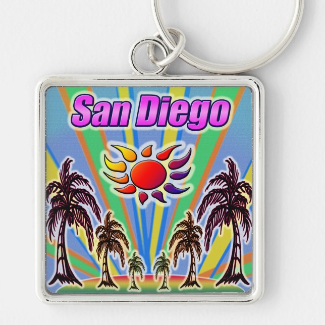 San Diego Summer Love Chaveiro (Frente)