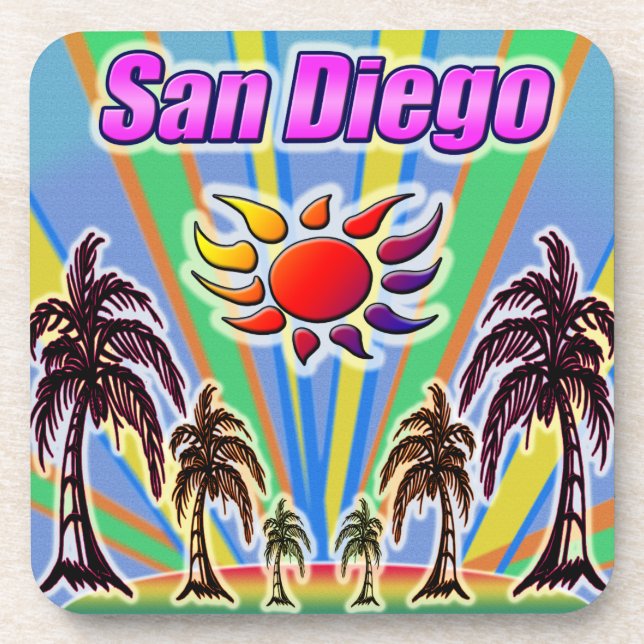 San Diego Summer Love Porta copos (Frente)