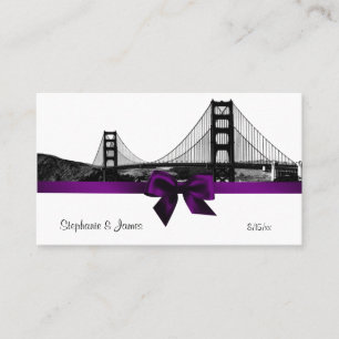 San Fran Skyline Enchida BW Cartões De Escorregos