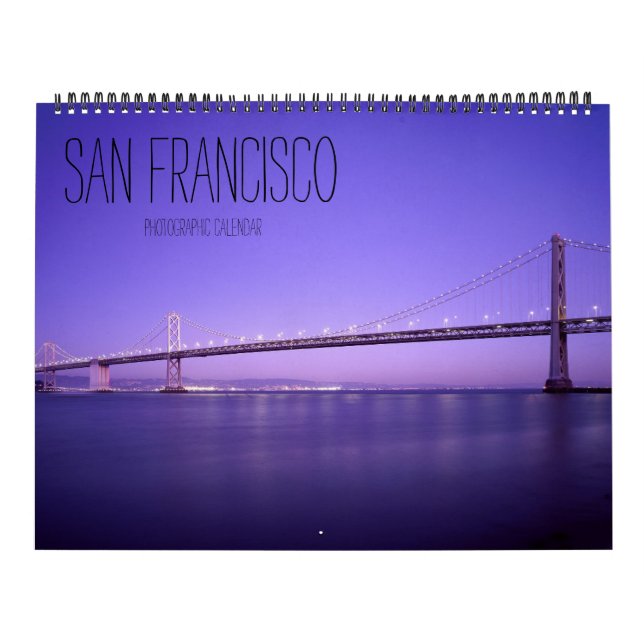 san francisco 2026 calendário grande (Capa)