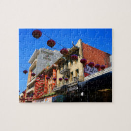 San Francisco Chinatown nº 4 Quebra-cabeça de serr