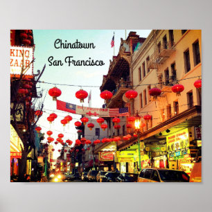 San Francisco Chinatown nº 5 Poster