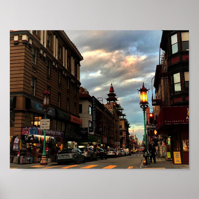 San Francisco Chinatown nº 6 Poster (Frente)