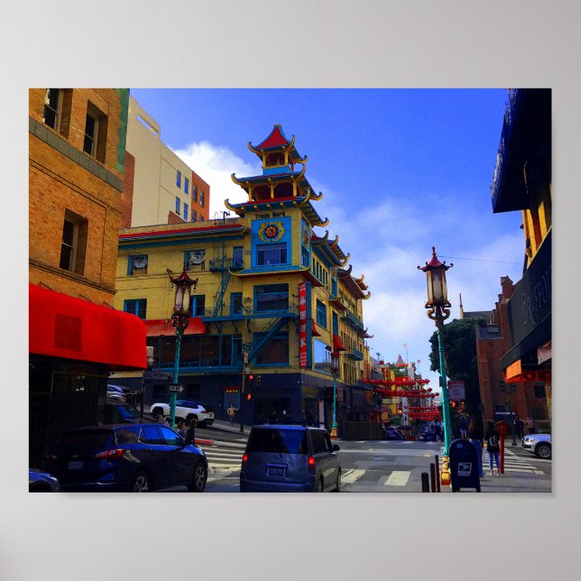 San Francisco Chinatown nº 8 Poster (Frente)