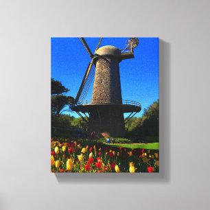 San Francisco Dutch Windmill nº 5 Canvas Print