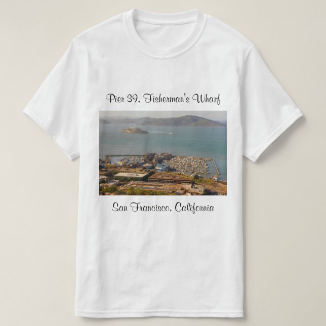 San Francisco Pier 39 #10 T-shirt (Frente do Design)