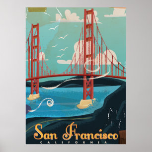 San Francisco, Poster de viagens da Califórnia