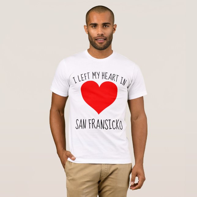 SAN FRANSICKO T-SHIRTS (Frente Completa)