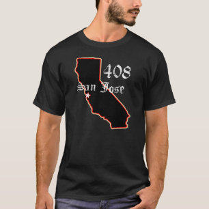 San Jose, 408 - T-Shirt