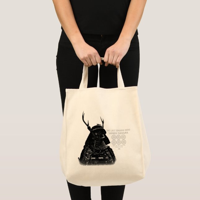 SANADA YUKIMURA (versão escura) Bolsa tote (Frente (produto))