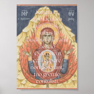 Sancta et Immaculata Impressão