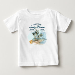 Sand Beaches T-shirt para crianças