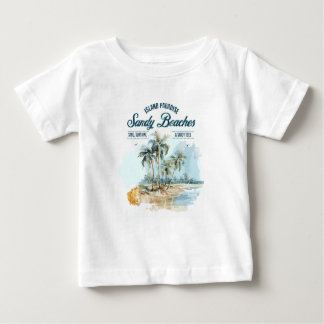 Sand Beaches T-shirt para crianças
