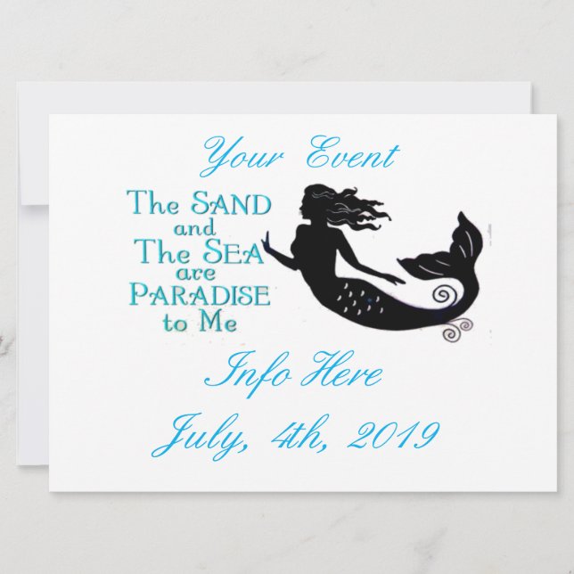 Sand Sea Beach Smermaid Thunder_Cove (Frente)