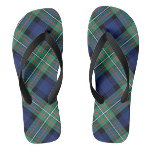 Sandálias de flutuação do Sacudir Tartan