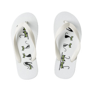 Sandálias Minimalist Cats Meninos - Arte de Gatinh