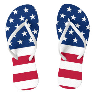 Sandals de Chinelos de Sinalizador Americano