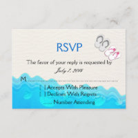 Sandals Wedding RSVP de Praia