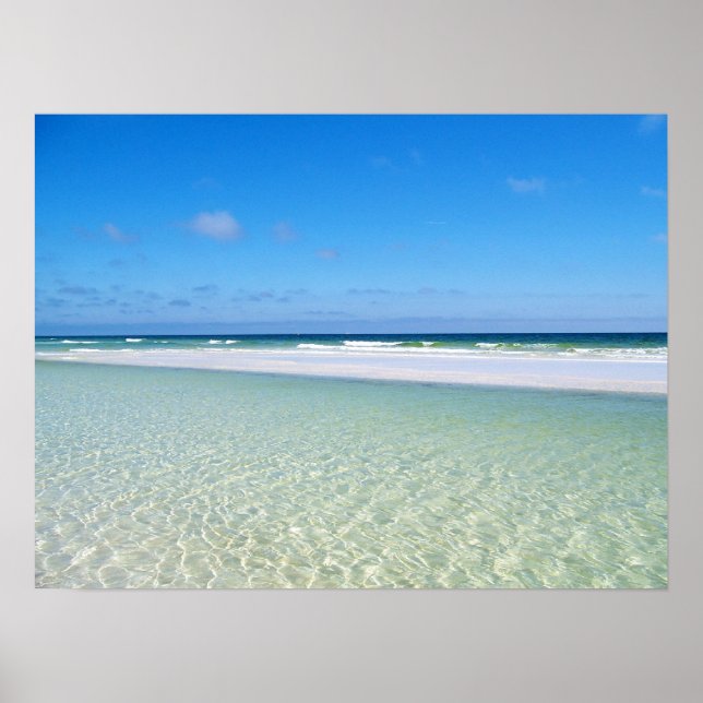 Sandbar e Poster de Surf (Frente)