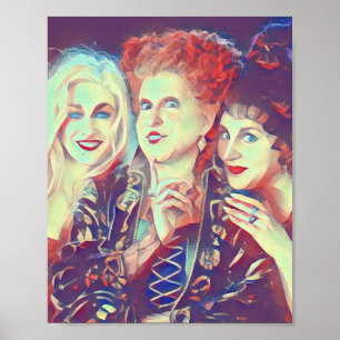 Sanderson Sisters Art Deco Impressão