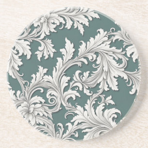 Sandstone Porta copos Damask Aqua Design