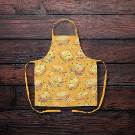 Sanduíches de gourmet saboroso e batatas fritas la