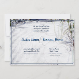 Sandy Beach Atualizado 2 Convite De Casamento