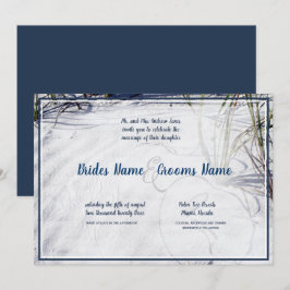Sandy Beach Atualizado 2 Convite De Casamento