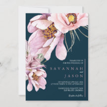 Sangue Floral Rosa, Convite de casamento de girass