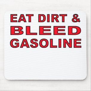 Sangue Gasolina - Moto Motocross Mousepad