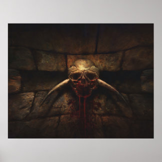 Sangueira - impressão de horror da masmorra