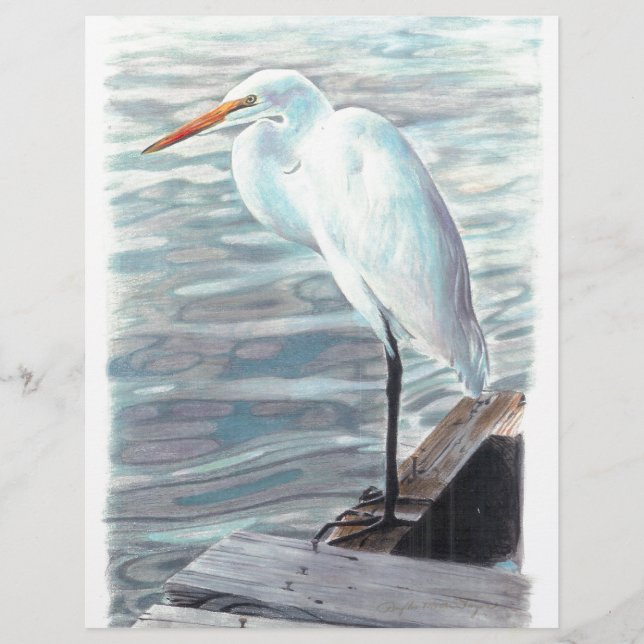 Sangueira na água. (Frente)