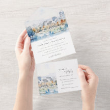 Sanja Mínima, Casamento de Aquarela da Califórnia