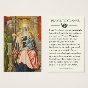 Santa Ana Joaquim Virgem Maria Jesus Oração