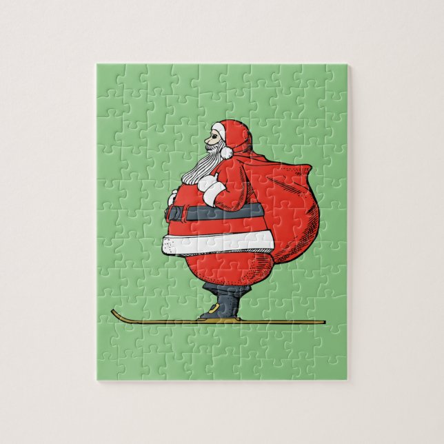 SANTA CLAUS CHRISTMAS QUEBRA-CABEÇA (Vertical)
