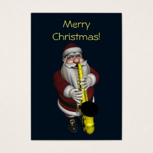 Santa Claus Jogando Saxofone