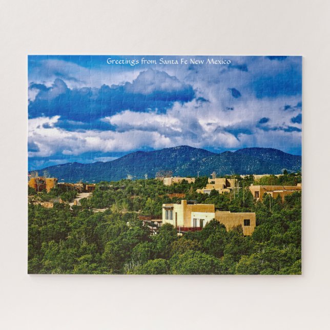 Santa Fe Novo México. Quebra-cabeça (Horizontal)