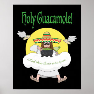 Santa Guacamole Poster