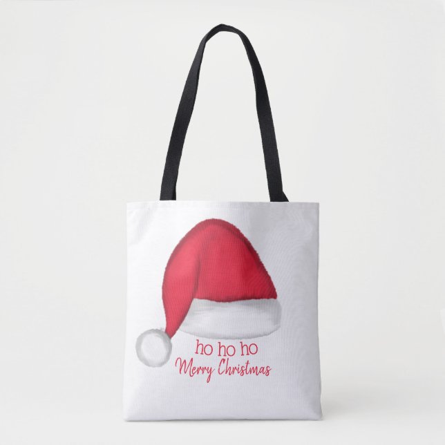 Santa Hat Tote Bag (Frente)