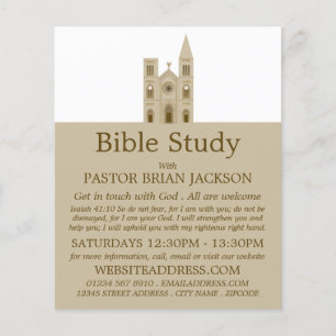 Santa Igreja, Bíblia Cristã Adverter Flyer